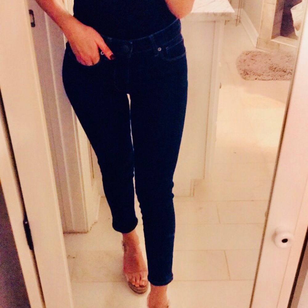 American eagle High rise skinny ankle jean
